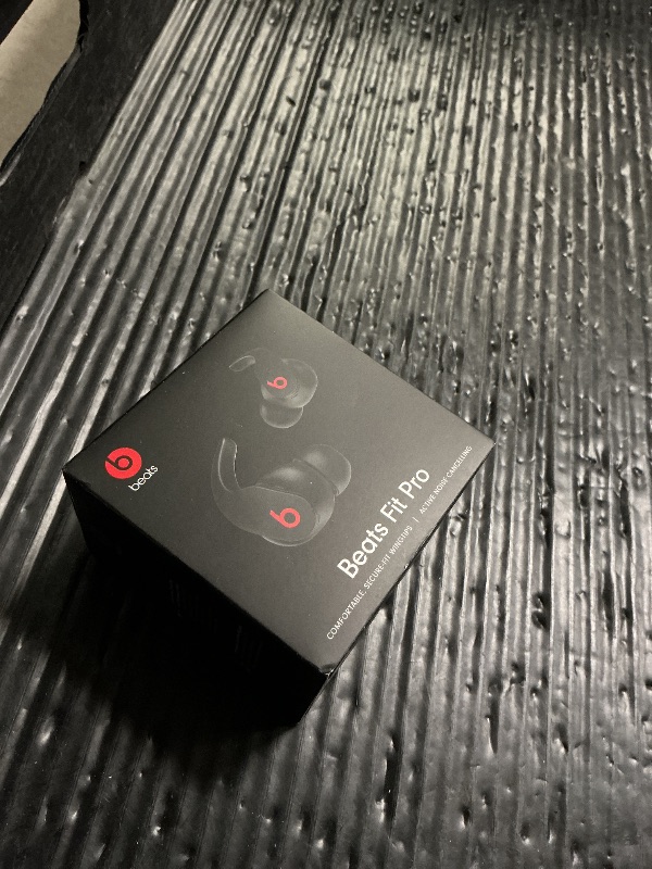 Photo 1 of Beats Fit Pro (1st Gen) - True Wireless Noise Cancelling Earbuds - Active Noise Cancelling - Sweat Resistant Earphones, Compatible with Apple & Android, Class 1 Bluetooth®- Beats Black