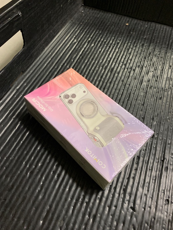 Photo 1 of COMITOK MOCA - iPhone Camera Grip - for Native Camera Control with Removable Remote & Built-in Keychain, Magnetic Phone Camera Grip No Need App Support iOS26/17/18, Fun Shot Magnetic Grip with 1/4 Nut