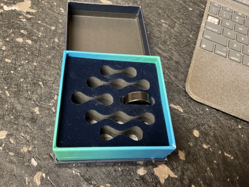 Photo 1 of CNICK Tesla Smart Ring Accessories: Ceramic Ring for Model 3/Y/X/S and Cybertruck to Replace Key Card Key fob. (7, Black)
