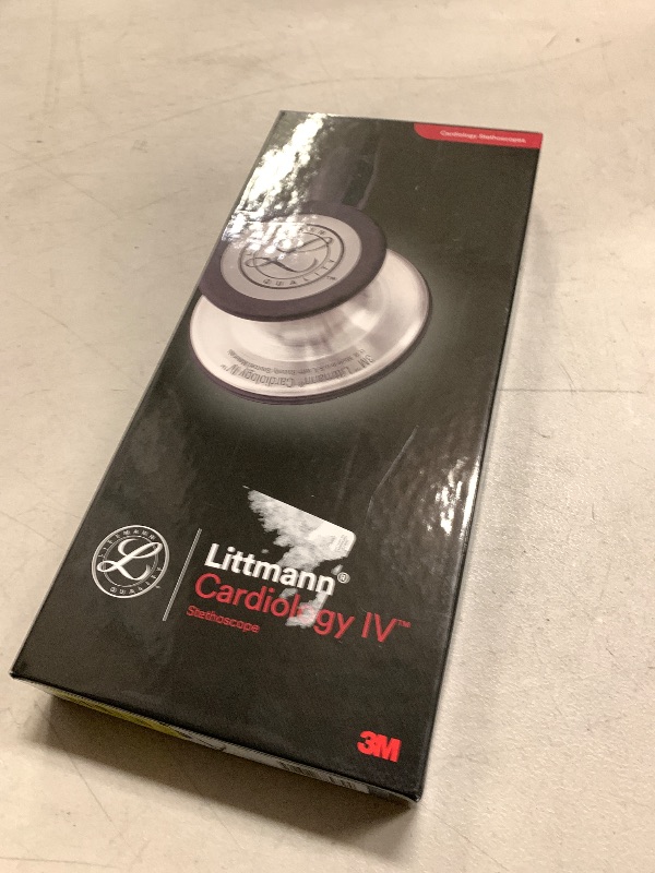 Photo 1 of 3M Littmann Cardiology IvTM 27"; Stethoscope Hunter Green