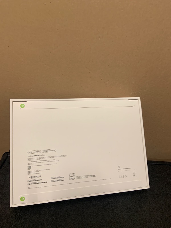 Photo 1 of Apple 2026 MacBook Neo 13-inch Laptop with A18 Pro chip: Built for AI and Apple Intelligence, Liquid Retina Display, 8GB Unified Memory, 256GB SSD Storage, 1080p FaceTime HD Camera; Blush