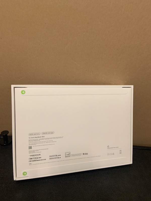 Photo 1 of Apple 2026 MacBook Neo 13-inch Laptop with A18 Pro chip: Built for AI and Apple Intelligence, Liquid Retina Display, 8GB Unified Memory, 256GB SSD Storage, 1080p FaceTime HD Camera; Blush