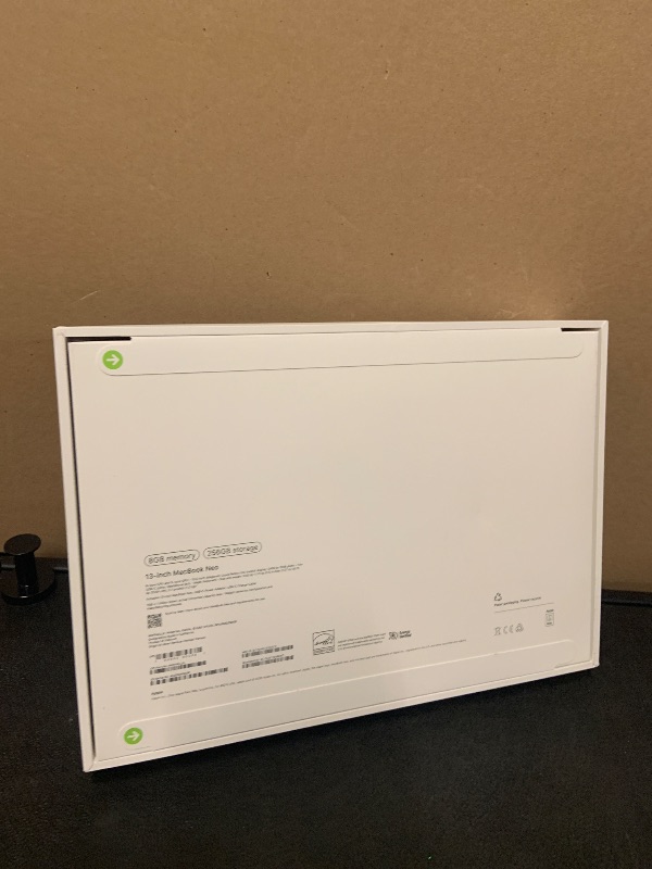 Photo 1 of Apple 2026 MacBook Neo 13-inch Laptop with A18 Pro chip: Built for AI and Apple Intelligence, Liquid Retina Display, 8GB Unified Memory, 256GB SSD Storage, 1080p FaceTime HD Camera; Blush