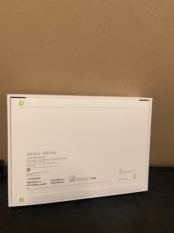 Photo 1 of Apple 2026 MacBook Neo 13-inch Laptop with A18 Pro chip: Built for AI and Apple Intelligence, Liquid Retina Display, 8GB Unified Memory, 512GB SSD Storage, 1080p FaceTime HD Camera, Touch ID; Indigo