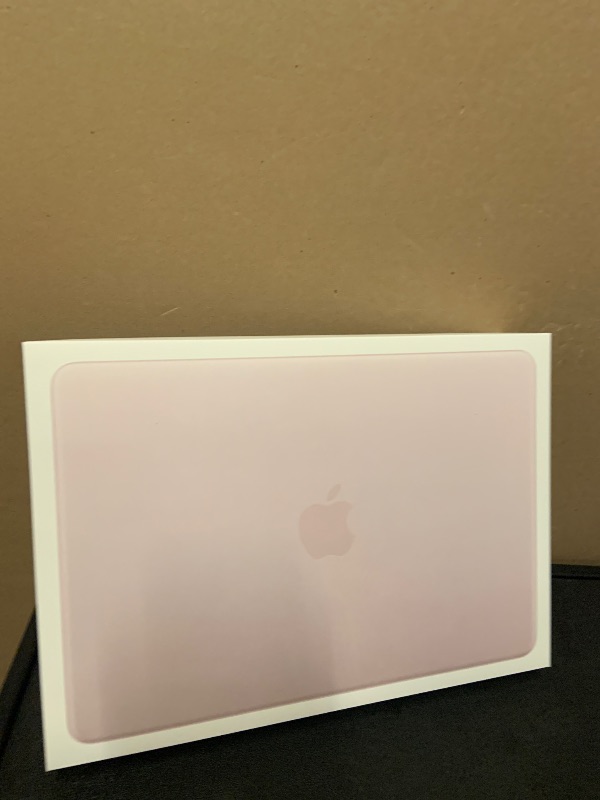 Photo 1 of Apple 2026 MacBook Neo 13-inch Laptop with A18 Pro chip: Built for AI and Apple Intelligence, Liquid Retina Display, 8GB Unified Memory, 512GB SSD Storage, 1080p FaceTime HD Camera, Touch ID; Blush