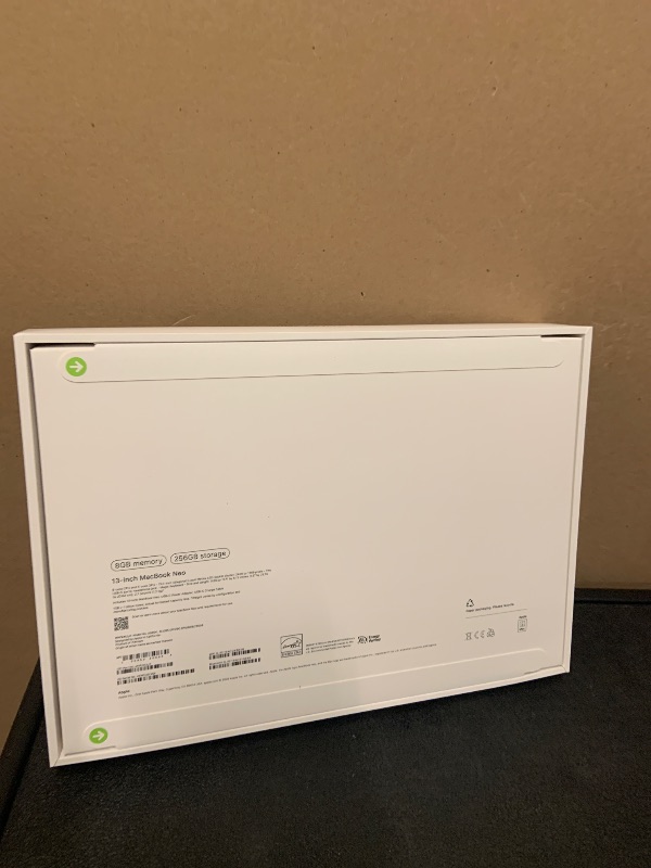 Photo 1 of Apple 2026 MacBook Neo 13-inch Laptop with A18 Pro chip: Built for AI and Apple Intelligence, Liquid Retina Display, 8GB Unified Memory, 256GB SSD Storage, 1080p FaceTime HD Camera; Silver