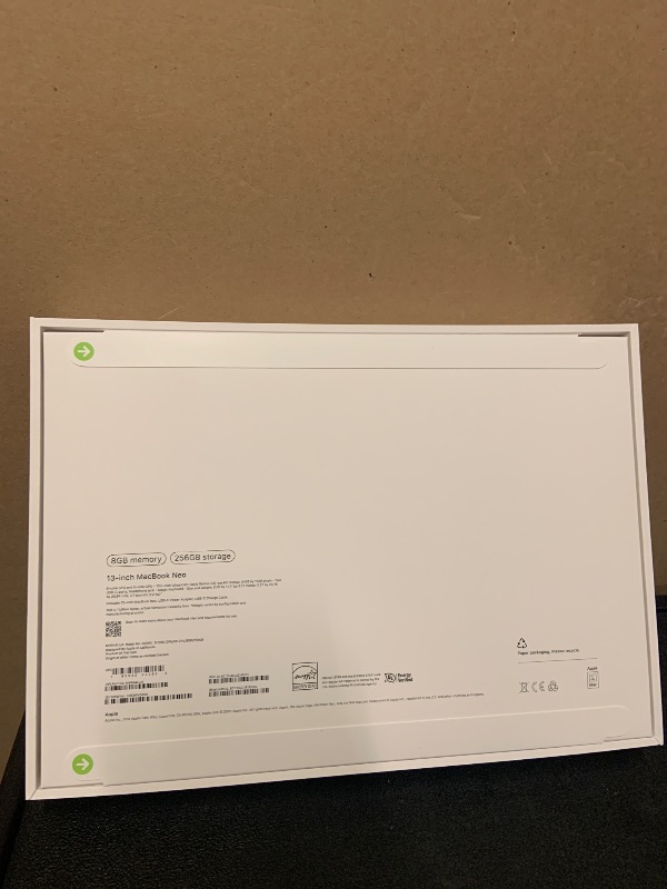 Photo 1 of Apple 2026 MacBook Neo 13-inch Laptop with A18 Pro chip: Built for AI and Apple Intelligence, Liquid Retina Display, 8GB Unified Memory, 256GB SSD Storage, 1080p FaceTime HD Camera; Silver