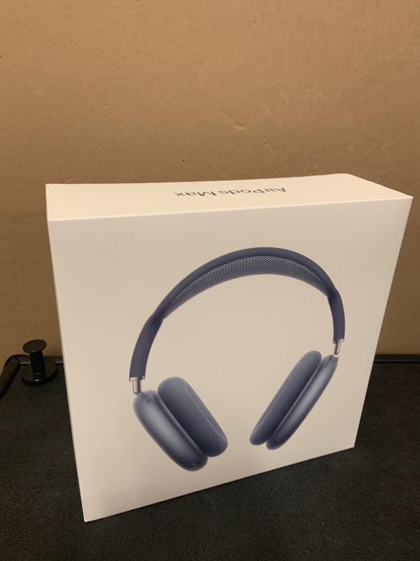 Photo 1 of Apple AirPods Max 2 Wireless Over-Ear Headphones, Active Noise Cancellation, Adaptive Audio, Personalized Spatial Audio, Live Translation, Bluetooth Headphones for iPhone – Blue