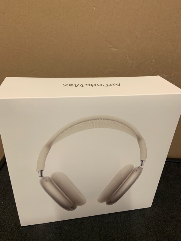 Photo 1 of Apple AirPods Max 2 Wireless Over-Ear Headphones, Active Noise Cancellation, Adaptive Audio, Personalized Spatial Audio, Live Translation, Bluetooth Headphones for iPhone – Starlight