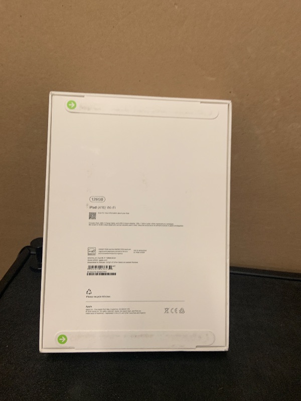 Photo 1 of Apple iPad 11-inch: A16 chip, 11-inch Model, Liquid Retina Display, 128GB, Wi-Fi 6, 12MP Front/12MP Back Camera, Touch ID, All-Day Battery Life — Silver