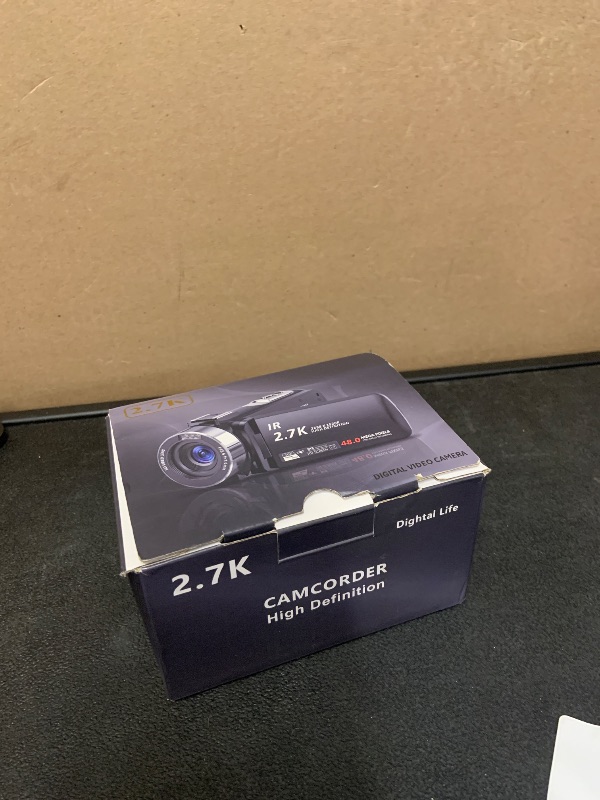 Photo 1 of VENOPTIX Video Camera Camcorder Full HD 1080P 30FPS 48 MP IR Night Vision Vlogging Camera Recorder 3.0 Inch IPS Screen 16X Zoom Camcorders Camera Remote Control with 2 Batteries