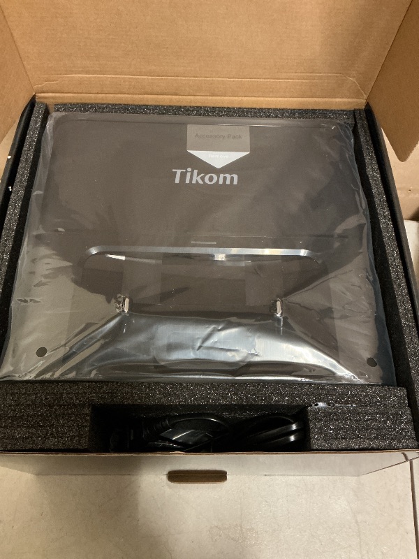 Photo 1 of Tikom Robot Vacuum and Mop, 6000Pa Robotic Vacuum Cleaner with Self-Emptying Base, 90 Days Capacity, LiDAR Navigation, Home Mapping, Ideal for Pet Hair, Hard Floors, Carpet (L8000 Plus)