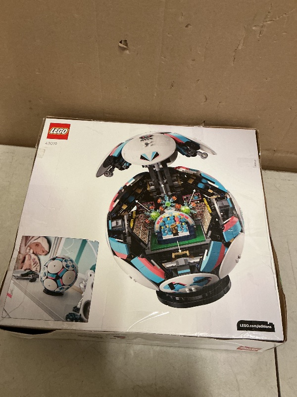 Photo 1 of LEGO Editions Soccer Ball - Building Toy for Kids - Collectible Sports Decor for Boys & Girls, Ages 10+ - Includes Micro Stadium - Gift for Father's Day - 43019