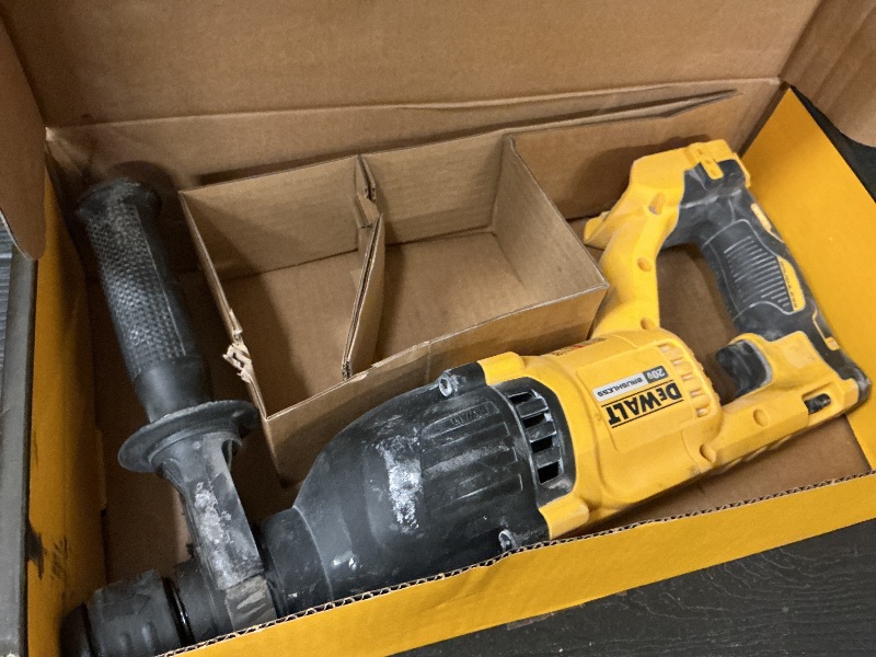 Photo 1 of DEWALT 20V MAX SDS Plus 1 Inch Cordless Rotary Hammer with D-Handle, Bare Tool Only (DCH133B)