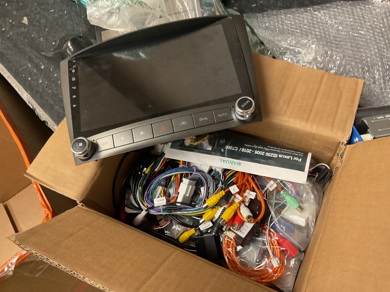 Photo 1 of [8-Core 4+64G] Upgrade Android Radio for Lexus IS250 IS300 IS350 IS220 2006-2012 - 10.1 inch IPS Touchscreen with 4G Module - Wireless Carplay & Android Auto,4G,WiFi,FM/AM/RDS Radio + Rearview Camera