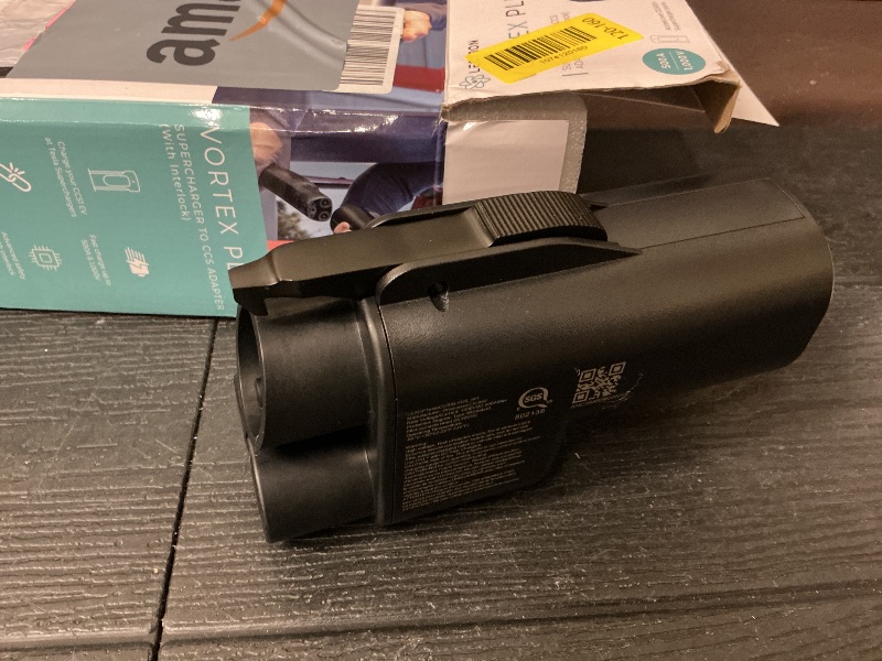 Photo 1 of Lectron NACS to CCS Electric Vehicle Adapter with Interlock - (500A/1,000V) - Compatible with Tesla Superchargers - CCS1 EV Fast Charging with Vortex Plus [Check Automaker for Compatibility] - UL 2252