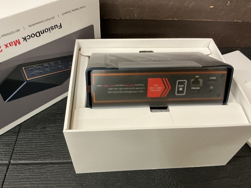 View 3 of iVANKY 23-in-1 Intel Certified Thunderbolt 5 FusionDock Max 2, 120Gbps MacBook Docking Station, Triple 6K@60Hz Display for Mac M1-M5 Pro/Max, 140W PD, 2.5GbE, Cooling Fan (Incompatible with Windows)