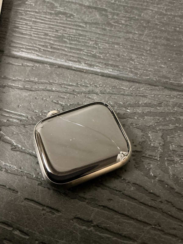 Photo 1 of Apple Watch Series 11 [GPS + Cellular 46mm] Smartwatch with Natural Titanium Case with Stone Gray Sport Band - M/L. Sleep Score, Fitness Tracker, Health Monitoring, Always-On Display, Water Resistant
