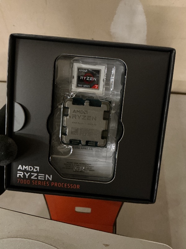 Photo 1 of AMD Ryzen 7 7800X3D 8-Core, 16-Thread Desktop Processor