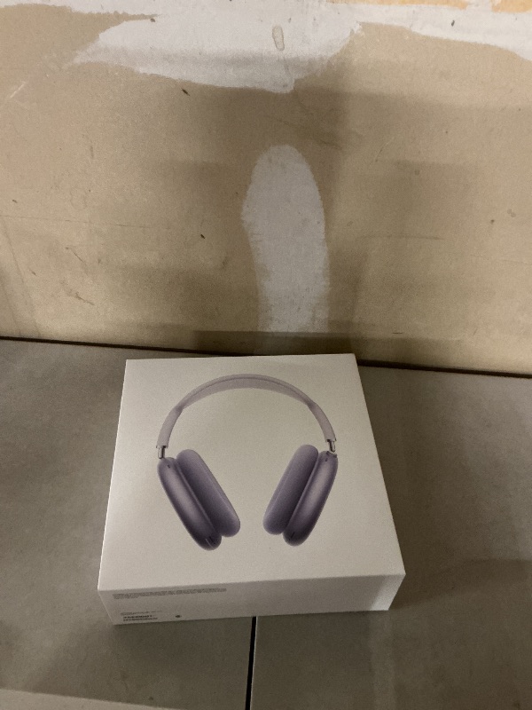 Photo 1 of Apple AirPods Max Wireless Over-Ear Headphones, Pro-Level Active Noise Cancellation, Transparency Mode, Personalized Spatial Audio, USB-C Charging, Bluetooth Headphones for iPhone - Purple