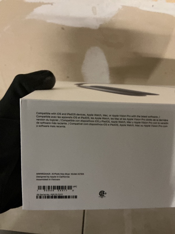 Photo 1 of Apple AirPods Max Wireless Over-Ear Headphones, Pro-Level Active Noise Cancellation, Transparency Mode, Personalized Spatial Audio, USB-C Charging, Bluetooth Headphones for iPhone - Blue