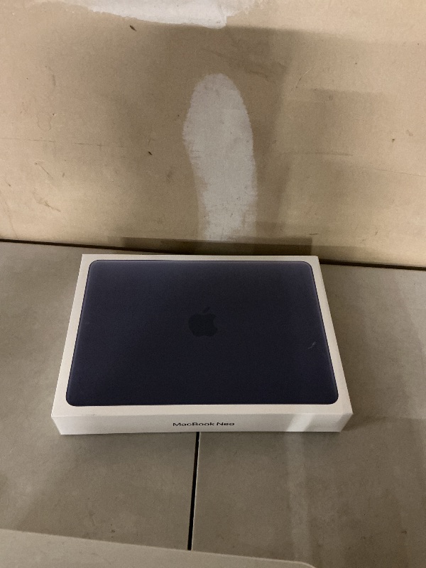 Photo 1 of Apple 2026 MacBook Neo 13-inch Laptop with A18 Pro chip: Built for AI and Apple Intelligence, Liquid Retina Display, 8GB Unified Memory, 256GB SSD Storage, 1080p FaceTime HD Camera; Indigo