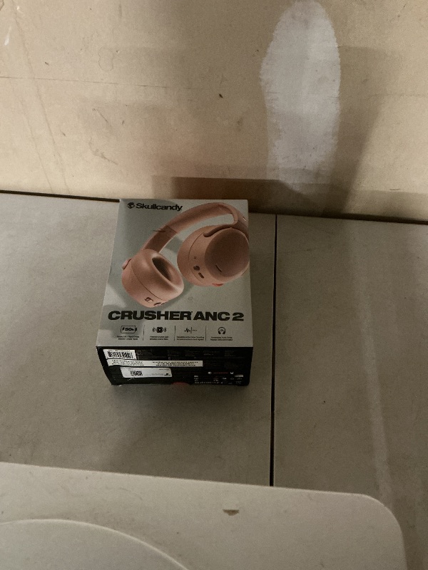View 2 of Skullcandy Crusher ANC 2 Wireless Over-Ear Bluetooth Headphones with Multi-Sensory Bass, Active Noise Cancelling, Up to 60 Hours Battery, Microphone for iPhone Android - Primer