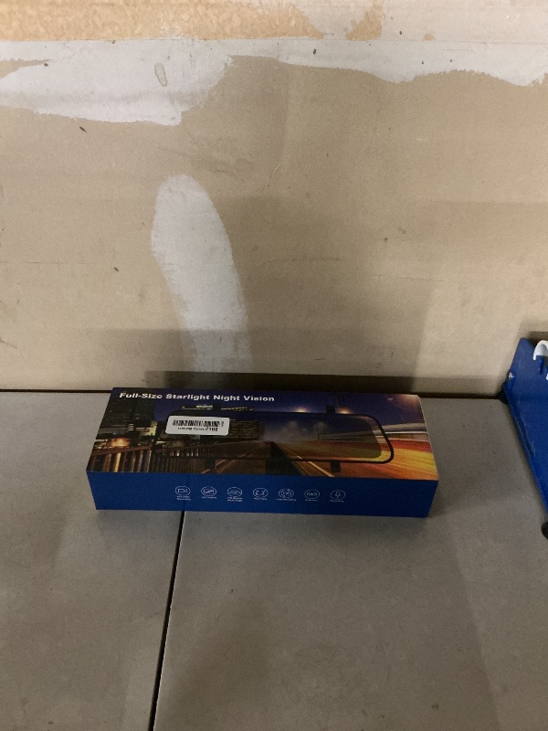 Photo 1 of CAMECHO 9.66" Mirror Dash Cam Rear View Mirror Camera Front and Rear 1080P Backup Camera with 64GB Card, Touch Screen Dual Front and Rear Camera/Night Vision/G-Sensor/Parking Monitor/Loop Recording