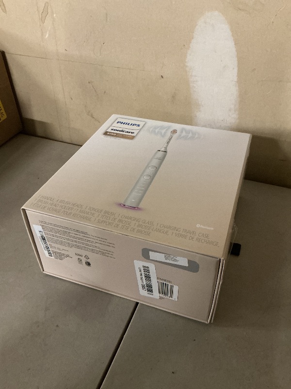 Photo 1 of Philips Sonicare DiamondClean Smart 9750 Electric Toothbrush - Sonic Toothbrush with App, Pressure Sensor, 15 Brushing Settings, Replacement Reminder, USB Charging Travel Case, Rose Gold, HX9924/67