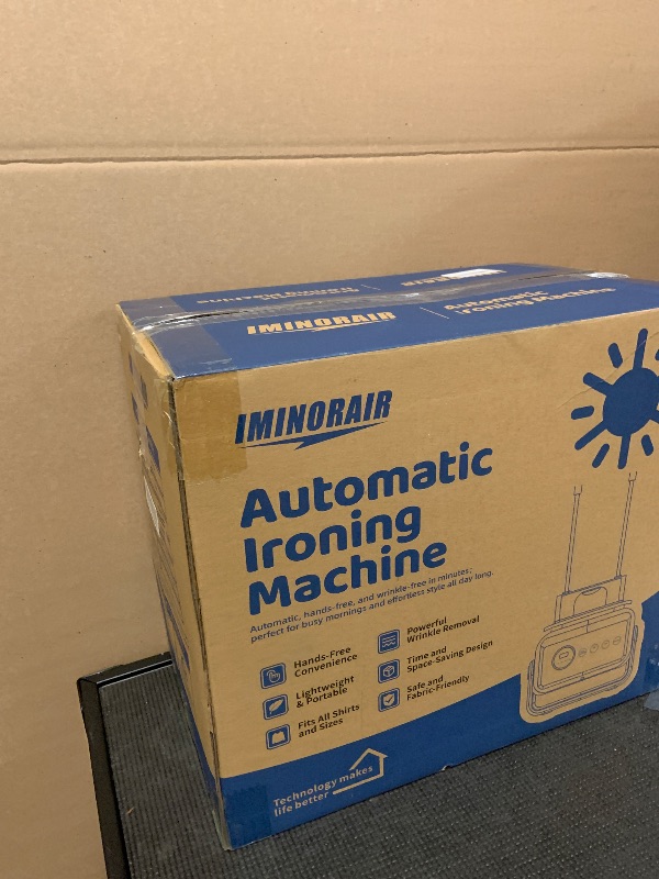 Photo 1 of Automatic Ironing Machine, Portable Hands-Free Wrinkle Remover for Shirts & Pants, Gentle on All Fabrics, Ironing Machine Perfect for Apartments, Business Travel & Small Spaces