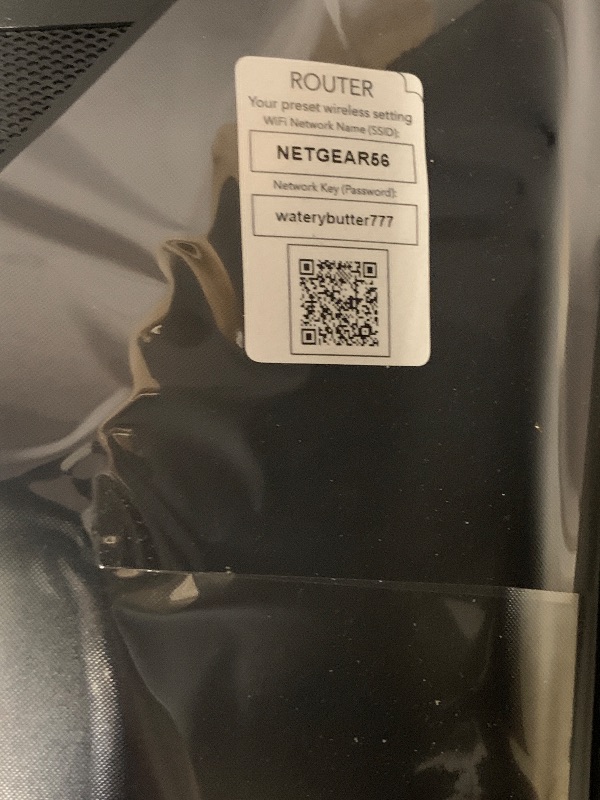 Photo 1 of NETGEAR Nighthawk WiFi 6E Router (RAXE500) - Security Features, 12-Stream Gigabit Router AXE11000 Tri-Band Wireless Speed (Up to 10.8Gbps), New 6GHz Band, Coverage up to 3,500 sq. ft, 60 Devices