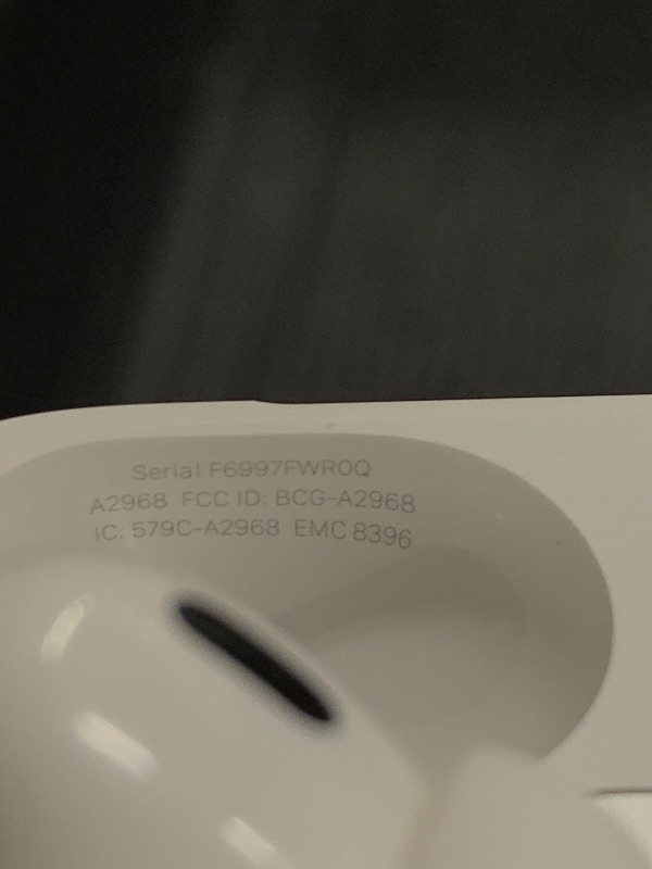 Photo 1 of Apple AirPods Pro (2nd Generation) with MagSafe Charging Case (USB-C) (Renewed Premium)