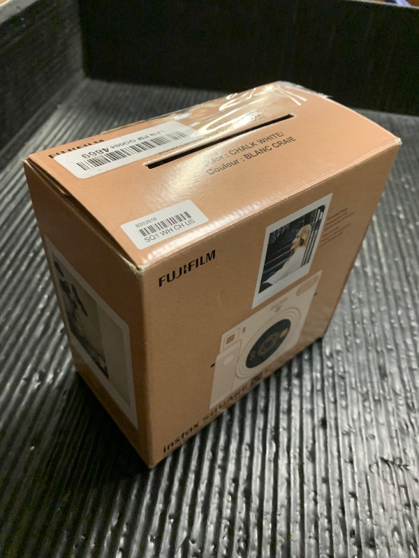 Photo 1 of FUJIFILM Instax Square SQ1 Instant Camera - Chalk White