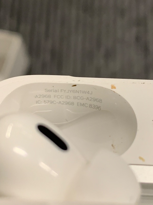 Photo 1 of Apple AirPods Pro (2nd Generation) with MagSafe Charging Case (USB-C) (Renewed Premium)