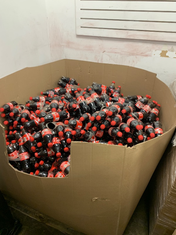 Photo 1 of FINAL SALE ( NO RETURNS) (vary exp- 08/2025-05/2026) Coca-Cola Soda Soft Drinks, 16.9 fl oz Bottles, Classic Cola Soft Drink Pack PALLET PACK