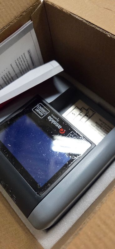 Photo 1 of Cassida Quattro Fast Automatic Currency Counterfeit Detector with Advanced Sensors (UV,MG,IR,MT,Thickness,Size) - All-Orientation Feeding - Rechargeable Battery - 3.5" Value (Pass/Fail + UV/MG)