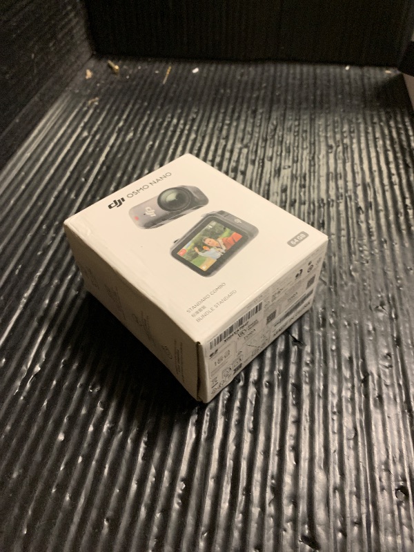 Photo 1 of DJI Osmo Nano Standard Combo (64GB) - Small 4K/60fps Vlogging Camera with a 1/1.3? Sensor, 143° Wide FOV Video, 200-Min Recording, Swift Content Transfer, Magnetic POV Cam 4K for Sports, Vlog