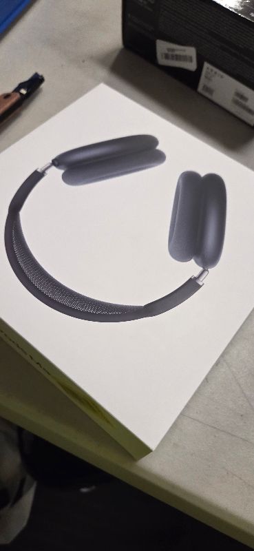Photo 1 of Apple AirPods Max Wireless Over-Ear Headphones, Pro-Level Active Noise Cancellation, Transparency Mode, Personalized Spatial Audio, USB-C Charging, Bluetooth Headphones for iPhone - Midnight