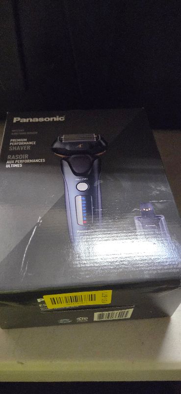 Photo 1 of Panasonic Electric Razor for Men, Electric Shaver for Men, ARC5 with Premium Automatic Cleaning and Charging Station, Wet Dry Shaver, Cordless Razor, with Pop-Up Trimmer ES-LV97-K, Black