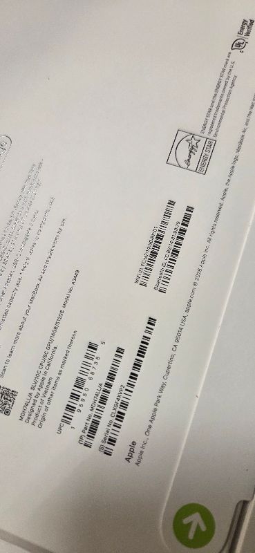 Photo 1 of Apple 2026 MacBook Air 13-inch Laptop with M5 chip: Built for AI, 13.6-inch Liquid Retina Display, 16GB Unified Memory, 512GB SSD, 12MP Center Stage Camera, Touch ID, Wi-Fi 7; Silver