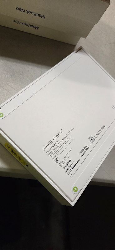 Photo 1 of Apple 2026 MacBook Neo 13-inch Laptop with A18 Pro chip: Built for AI and Apple Intelligence, Liquid Retina Display, 8GB Unified Memory, 512GB SSD Storage, 1080p FaceTime HD Camera, Touch ID; Indigo