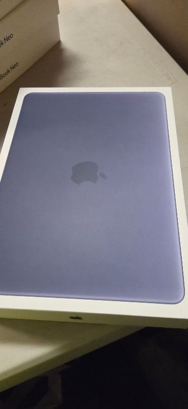 Photo 1 of Apple 2026 MacBook Neo 13-inch Laptop with A18 Pro chip: Built for AI and Apple Intelligence, Liquid Retina Display, 8GB Unified Memory, 512GB SSD Storage, 1080p FaceTime HD Camera, Touch ID; Indigo