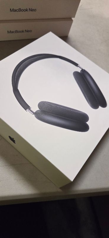 Photo 1 of Apple AirPods Max 2 Wireless Over-Ear Headphones, Active Noise Cancellation, Adaptive Audio, Personalized Spatial Audio, Live Translation, Bluetooth Headphones for iPhone – Midnight