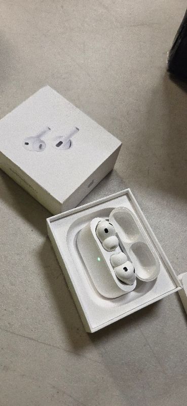 Photo 1 of Apple AirPods Pro 3 Wireless Earbuds, Active Noise Cancellation, Live Translation, Heart Rate Sensing, Hearing Aid Feature, Bluetooth Headphones, Spatial Audio, High-Fidelity Sound, USB-C Charging