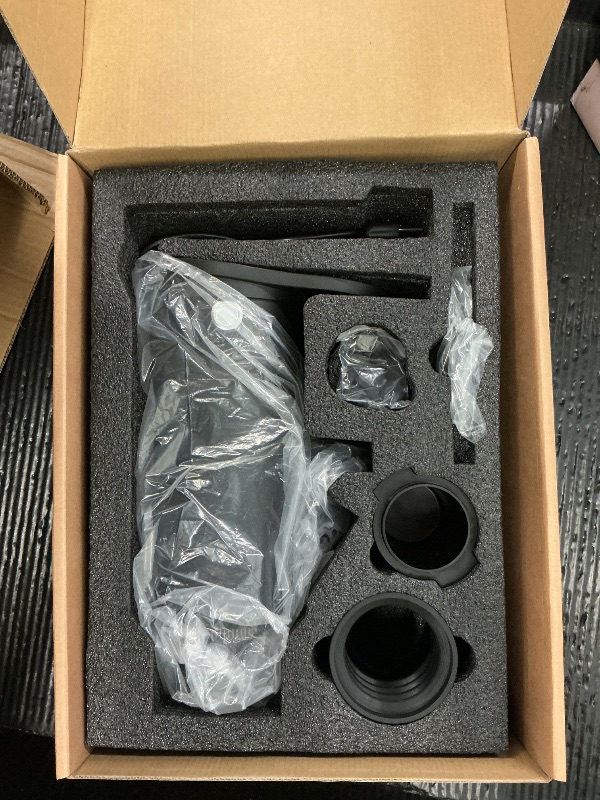 Photo 1 of beanglass T64 Single Dose Coffee Grinder, 64mm Flat Burrs Electric Espresso Grinder (Black)