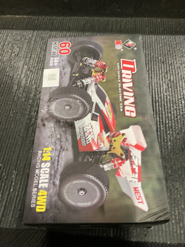 Photo 1 of GoolRC WLtoys 144001 RC Car, 4WD 2.4GHz 60km/h High Speed Remote Control Car Off-Road RC Trucks, 1:14 Scale RC Buggy with RTR Aluminum Alloy Chassis 550 Motor Gifts for Adults