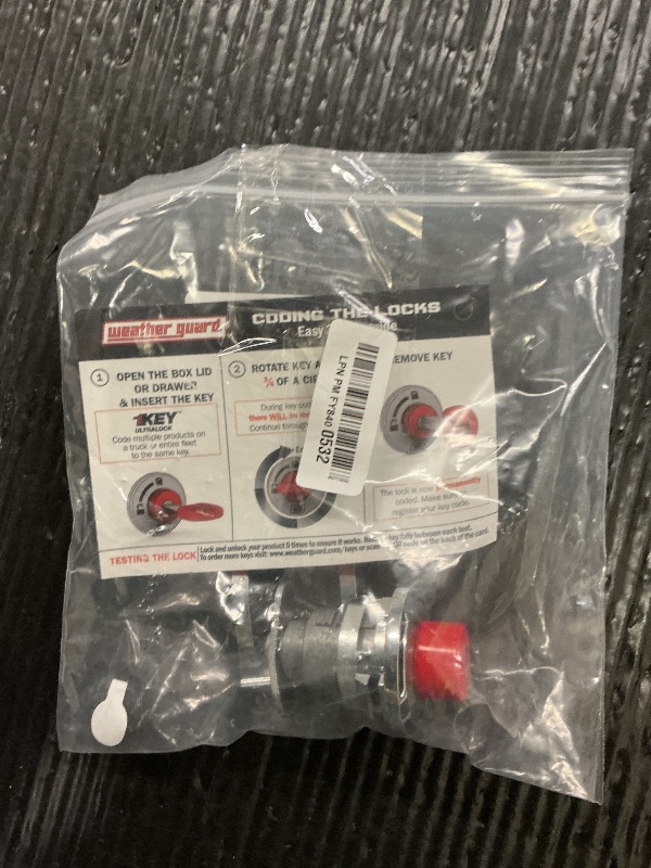 Photo 1 of Weather Guard - 7838 Replacement Lock Retro Fit Kit, 1 Pack