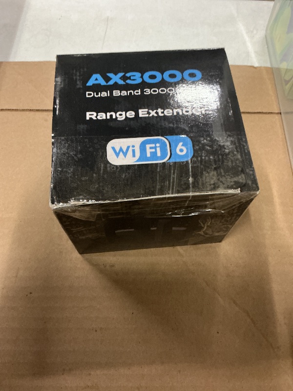 Photo 1 of WiFi Extender, 2026 Fastest WiFi 6 Booster 3000Mbps Dual Band (5.8/2.4GHz) WiFi Extenders Signal Booster for Home, WiFi Repeater with Ethernet Port Covers up to 16,999 sq.ft and 125+ Devices