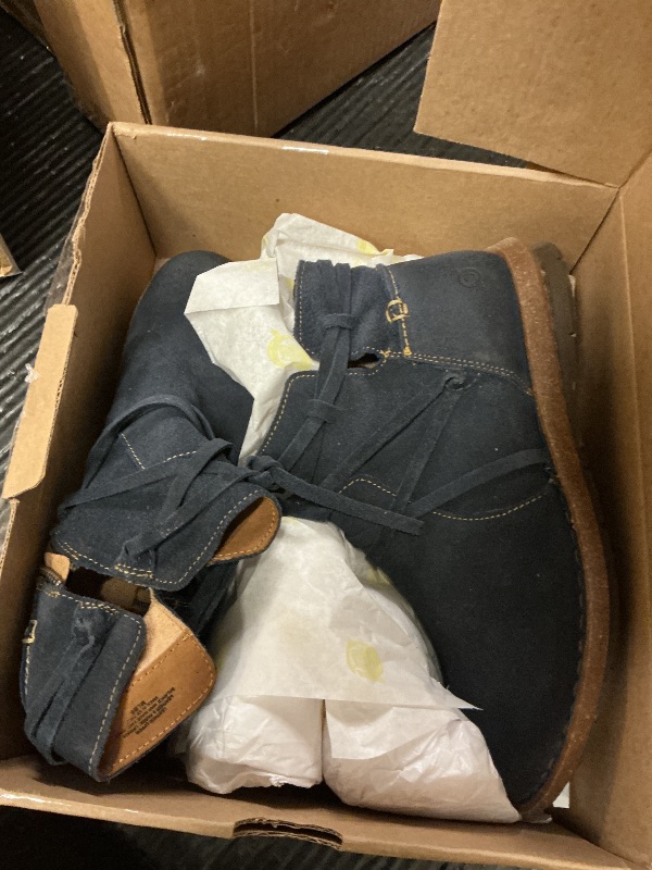 Photo 1 of BORN Women's Tarkiln Boot, Navy (Distressed) - 10 US