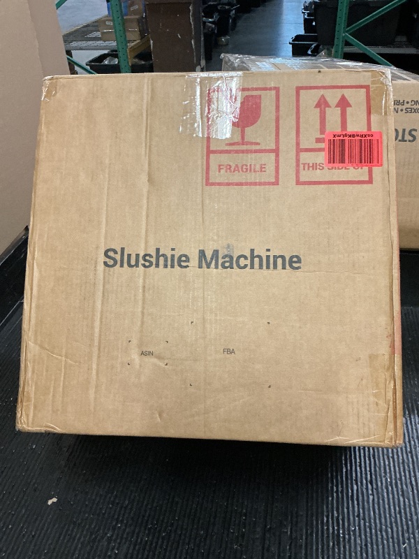 Photo 1 of Grano Chef Slushie Machine, No Ice Needed, 88 oz Slushie Machine with Dust Cover for Home, Professional Frozen Drink Maker, 7 Preset Programs+Rinse, Frozen Margaritas, Frappés, Milkshake, and More